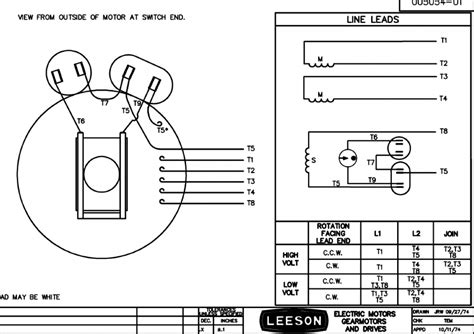 , Niles IL 60714 USA, retrieved 2017/07/09, original source: Grainger. . Marathon motor wiring diagram